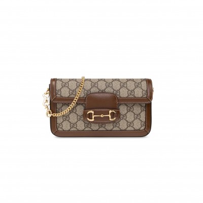 GUCCI HORSEBIT 1955 SOFT SMALL SHOULDER BAG 752002 (21.5*12.5*3cm)